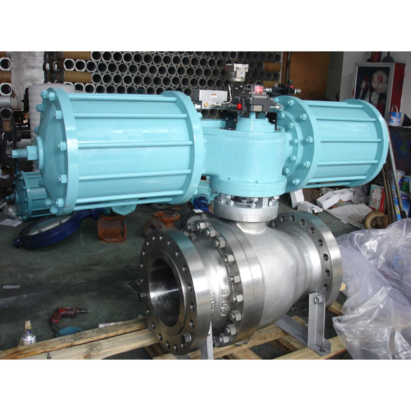 Pneumatic Trunnion Mounted Ball Valve